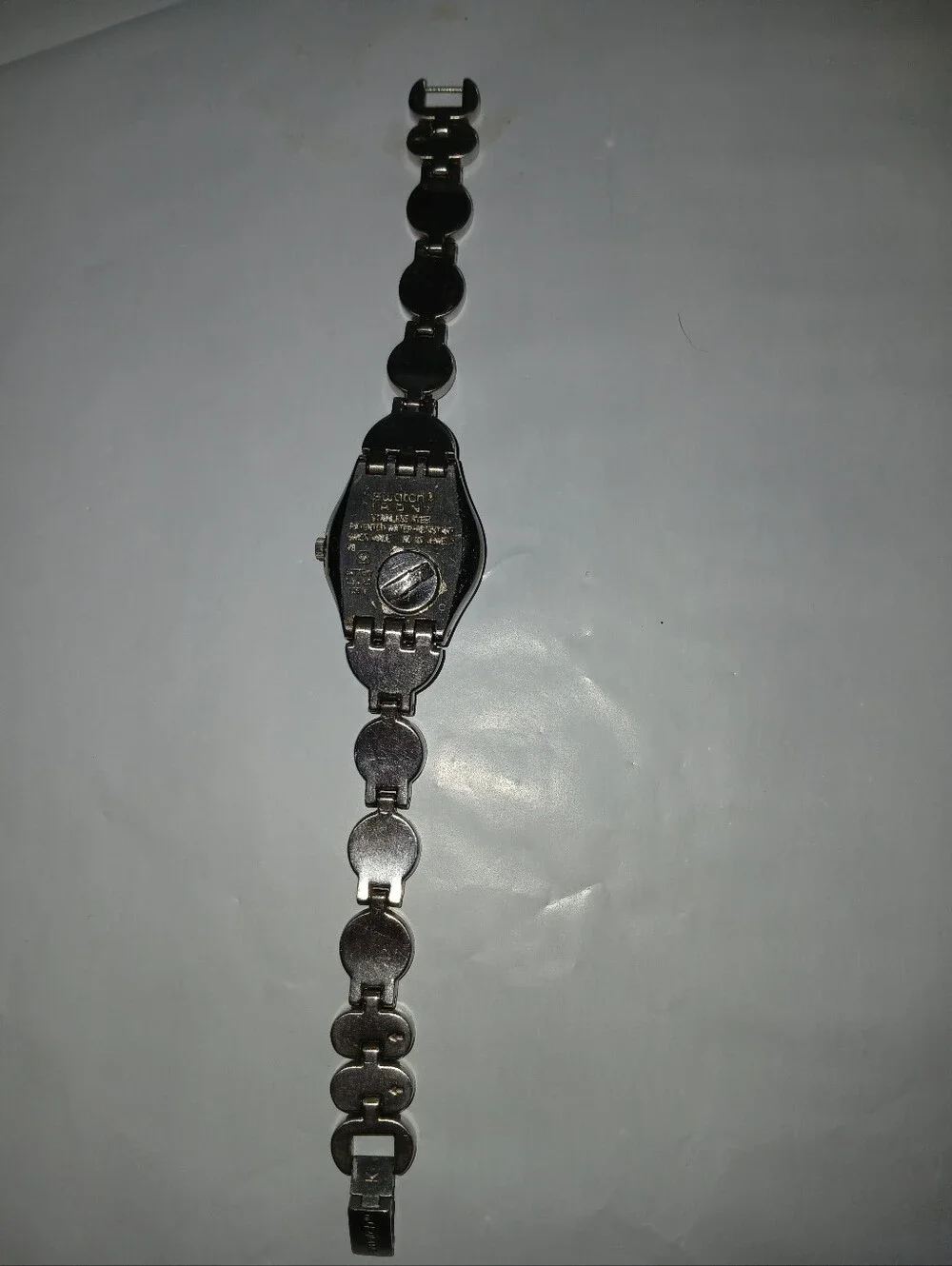 Swatch 2005 YSS317G Silver-Ton Ladies Bracelet Watch